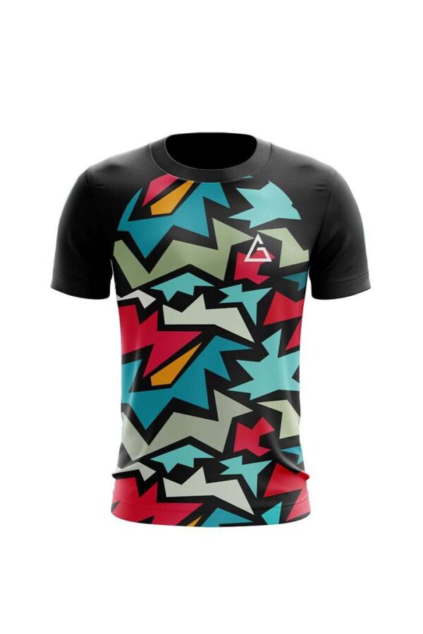 football jersey custom design elite pro multi color front view