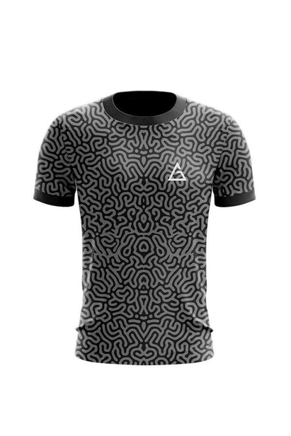 black custom football jerseys elite pro front view
