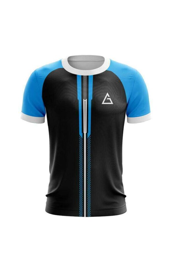 full sublimation football jersey front view