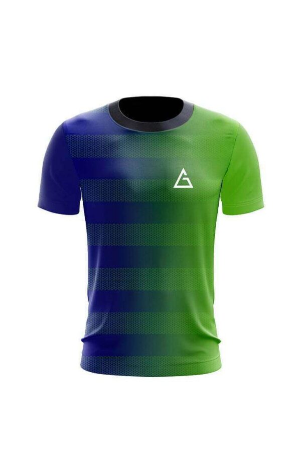 elite sublimated football jersey front view
