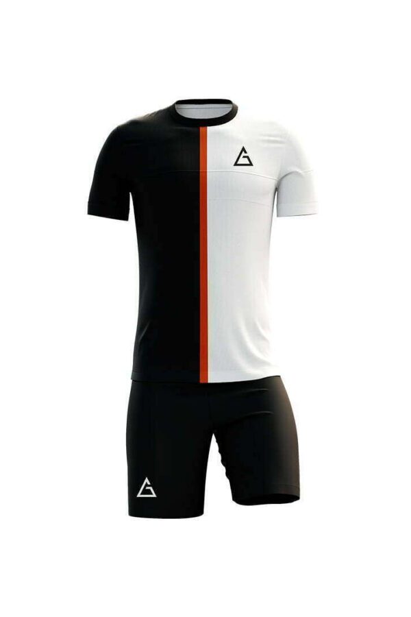 MatchKit Pro custom football jersey kit front view premium design