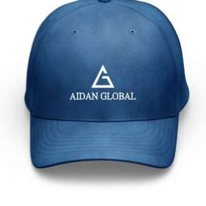 Customizeble blue colour cap in online