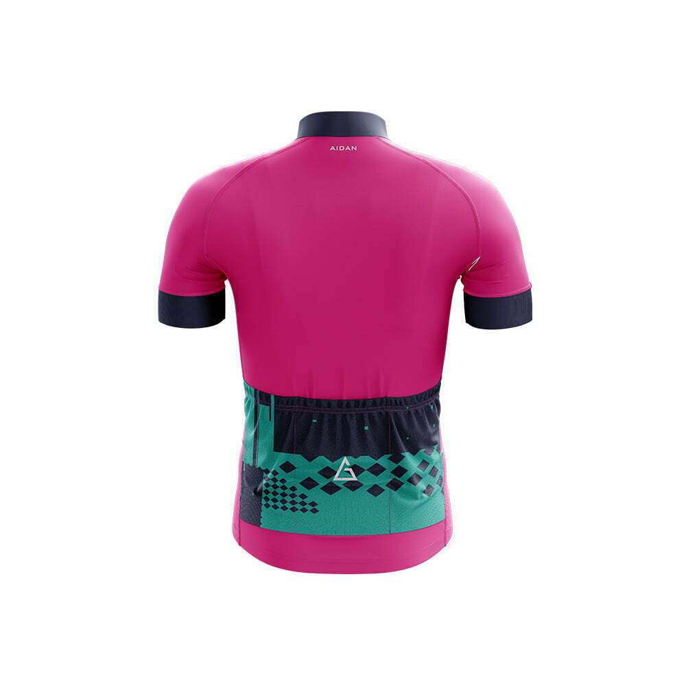 In this road cycling jerseys are a very rare design in the world. The cycling jersey’s main features is Japanese imported YKK full zipper, half sleeves,