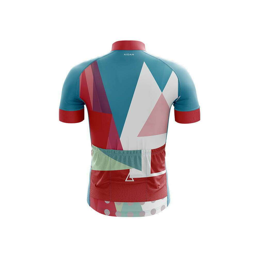 Custom cycling jersey with name and number