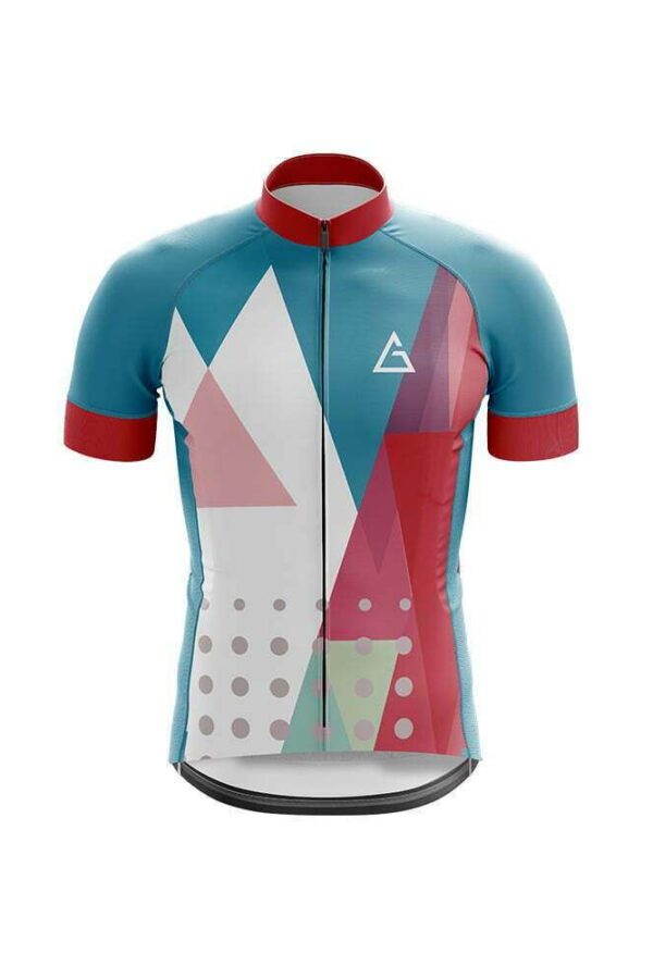geospin custom cycling jersey india front