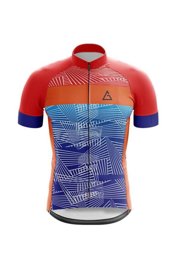 personalized cycling jersey india front view customfit pro edition