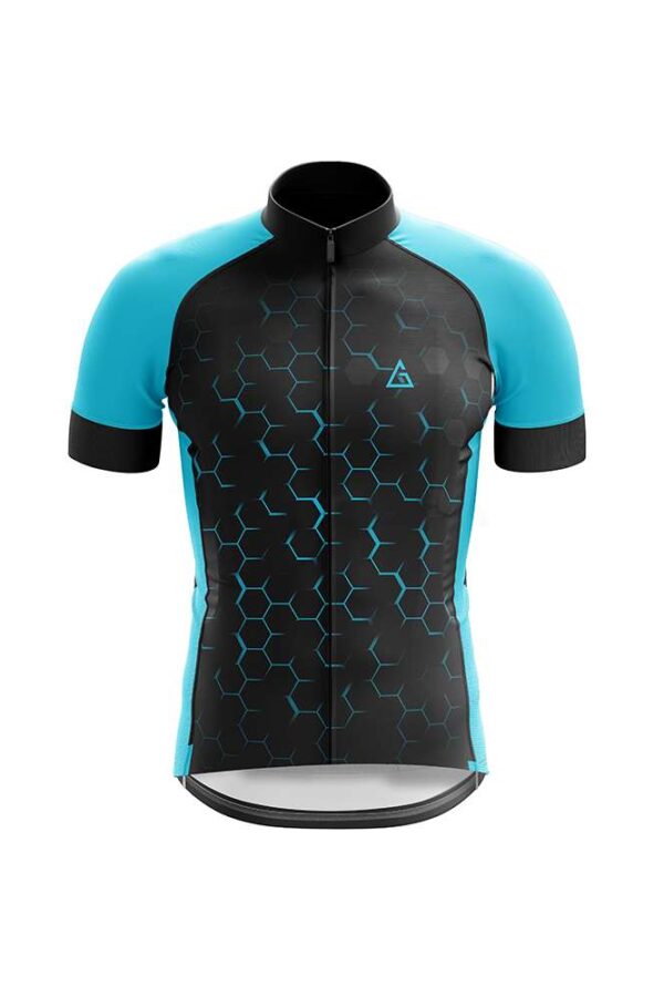 custom made cycling jersey india race fit front view