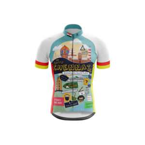 Free customizable jerseys for cycles in chennai - doodle design