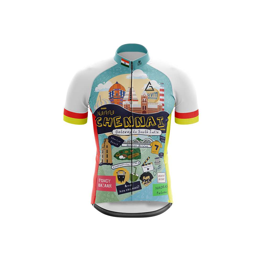 Free customizable jerseys for cycles in chennai – doodle design