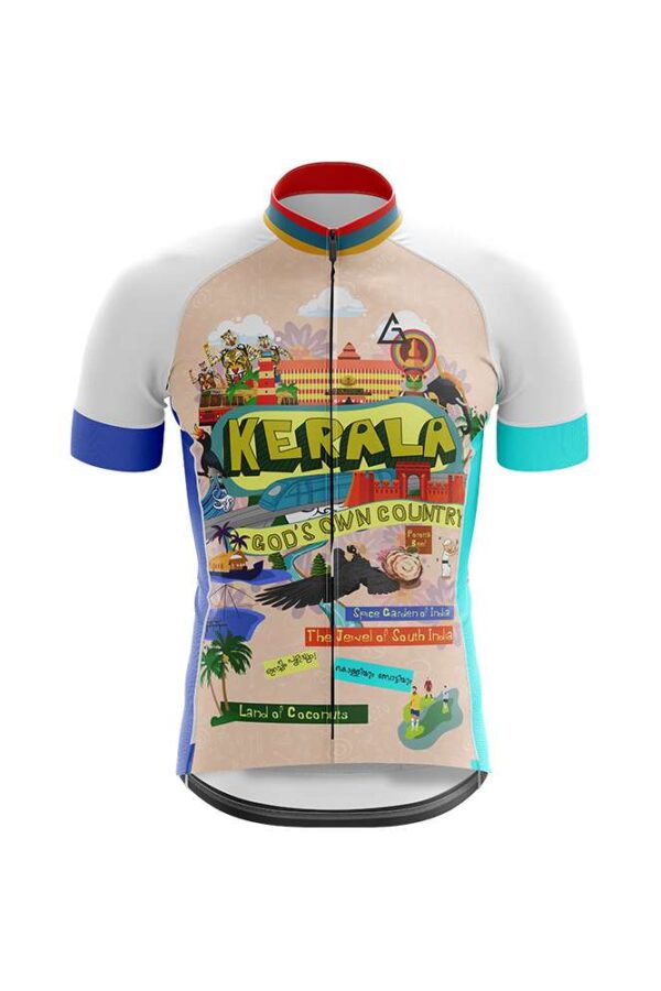 cycling jersey new design for kerala state based - doodle art design 2023