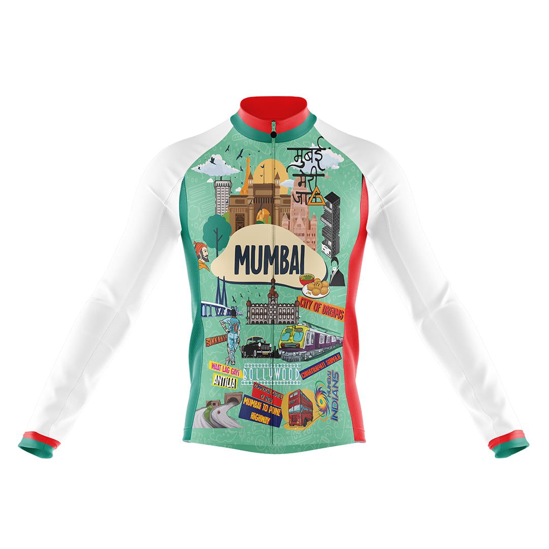 Women’s Long Sleeve Cycling Jersey mumbai design