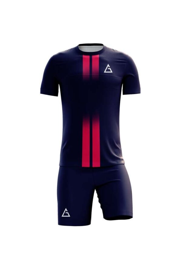 custom football jersey with shorts set team kit design