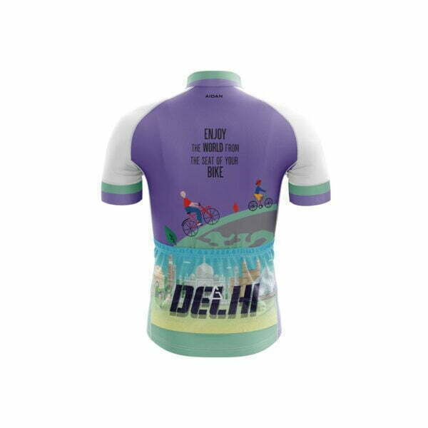 Delhi cycling doodle jersey exclusive design