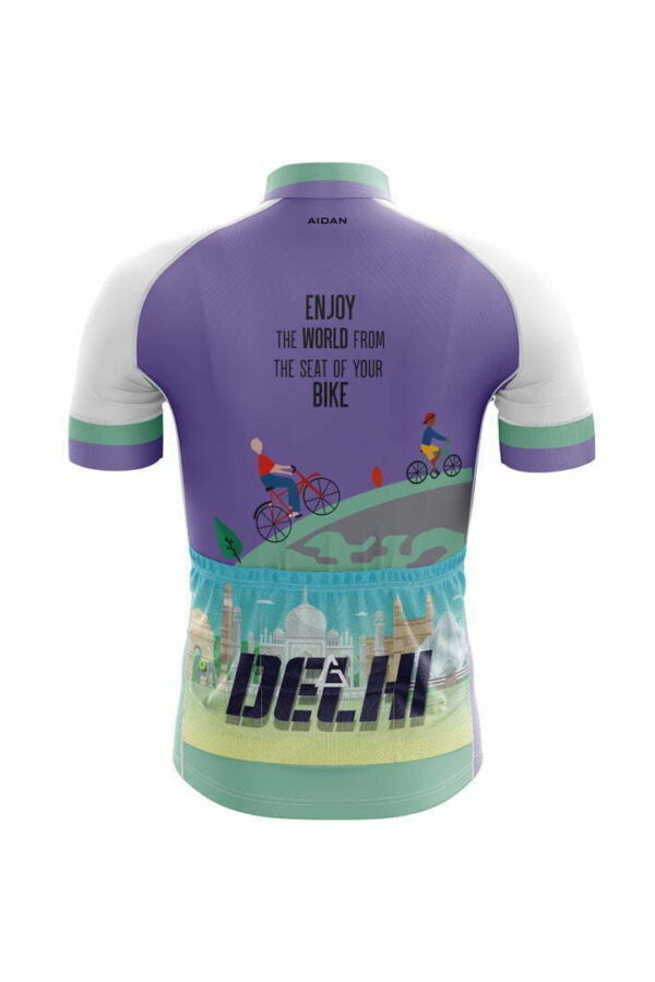 Delhi cycling doodle jersey exclusive design