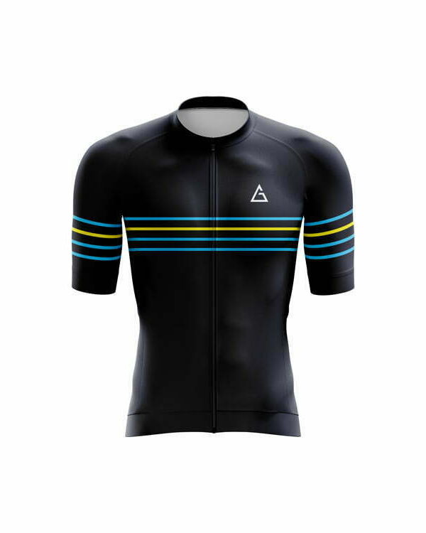 Pro race fit summer cycling jersey front view