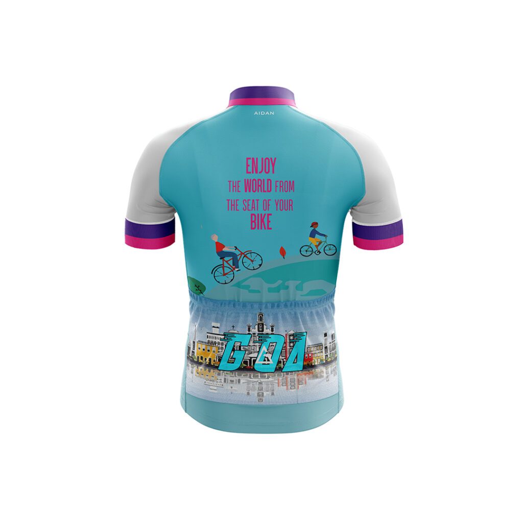 full Custom bicycle wear - Goa doodle exclusive design