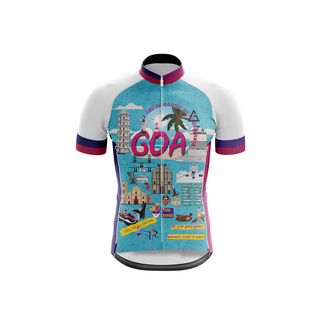 full Custom bicycle wear - Goa doodle exclusive design