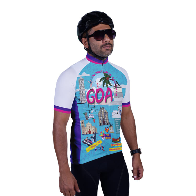 full Custom bicycle wear - Goa doodle exclusive design
