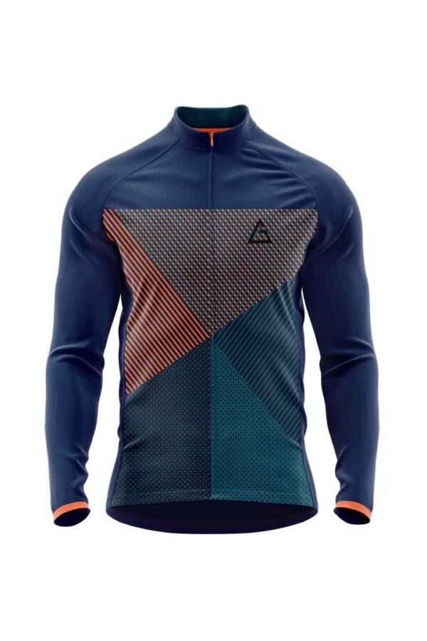 full sleeve winter cycling jersey india with free customization for name logo and color options