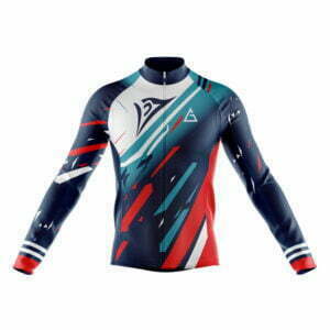 Custom long sleeve cycling jersey