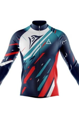Custom long sleeve cycling jersey