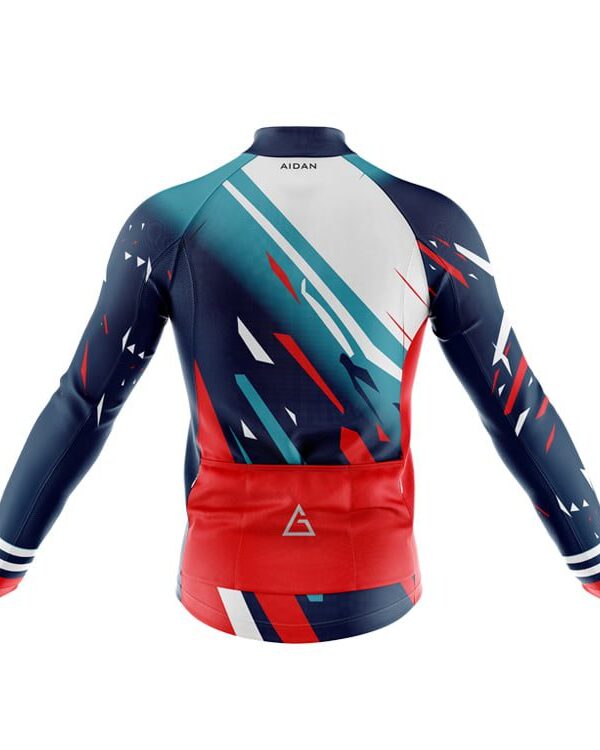 Custom long sleeve cycling jersey