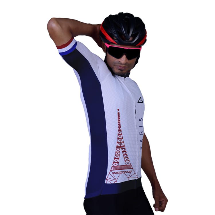 Special Edition paris Cycling Jersey By Aidan