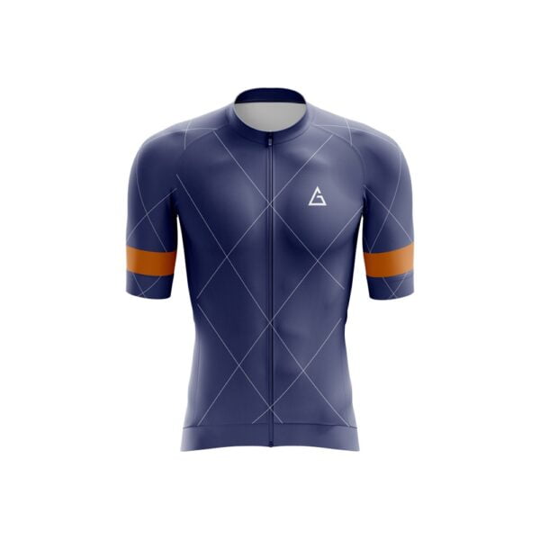 Introducing our latest addition to the cycling jersey racefit collection: the sleek and stylish Dark Blue Cycling Jersey.