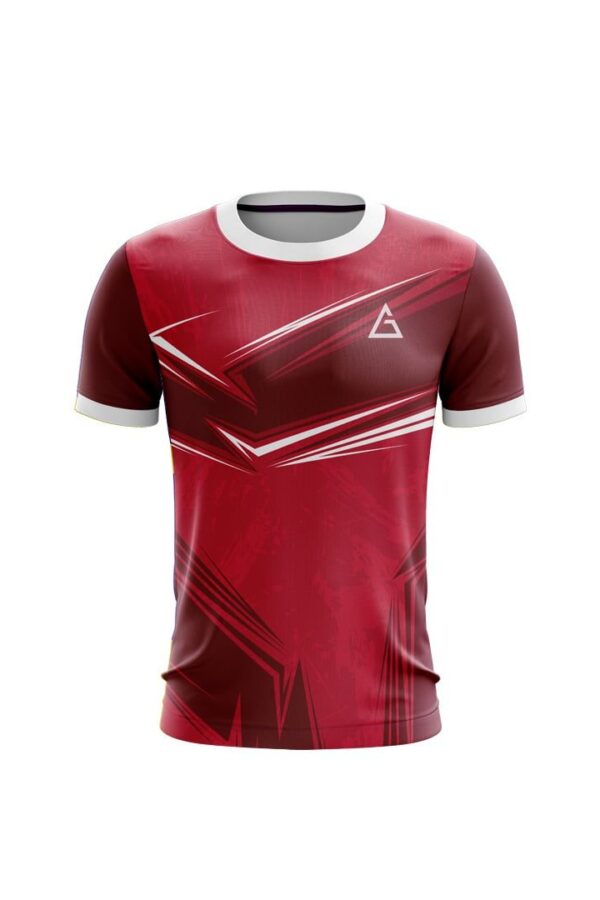premium custom football jersey front view