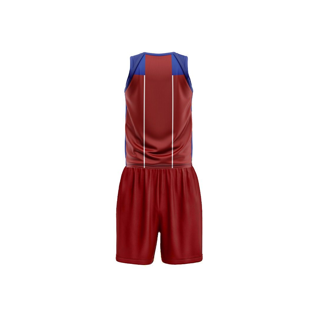 Our latest launch includes a vibrant red basketball kit. Elevate your game with style and performance.