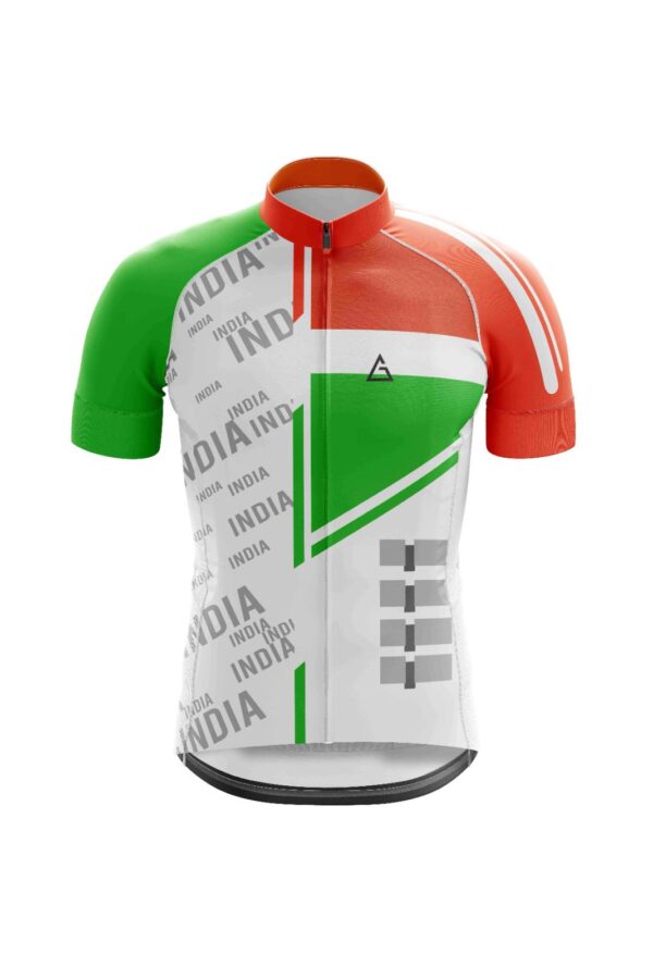 custom cycling jersey online normal fit front view