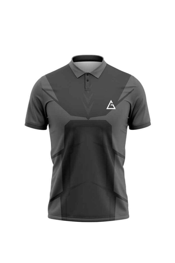custom cricket jersey gray falcon design