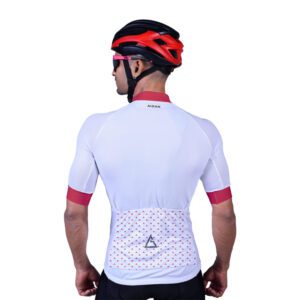 Cycling Jersey Ruby Elegance - Race Fit With Power Band