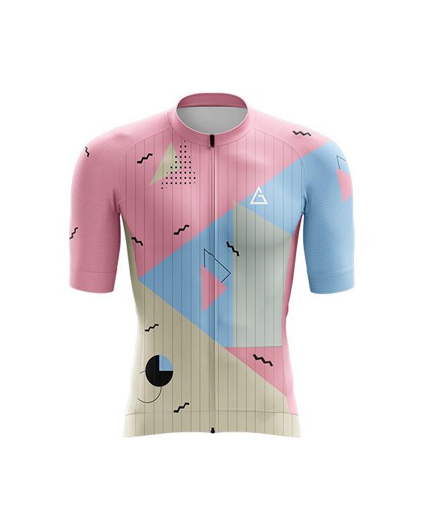 premium custom cycling jersey race fit india front view