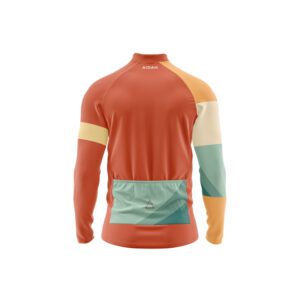 Full Sleeve Winter Cycling Jersey - Alabaster