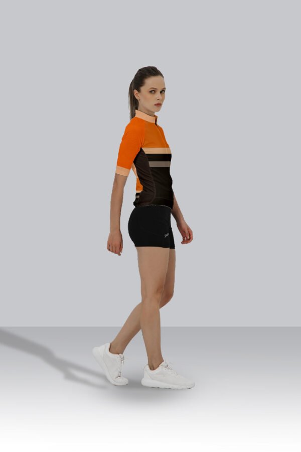 Sublimated Cycling Jersey Race Fit - Rich Sable - Image 3