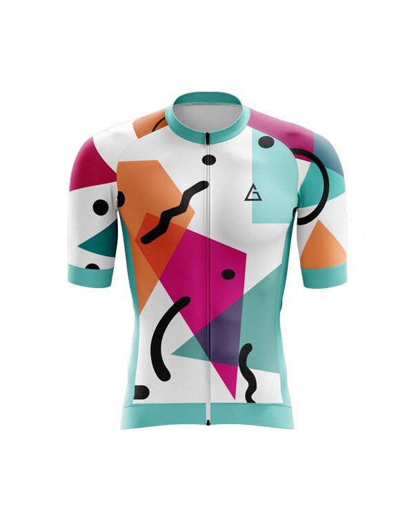 custom cycling jersey race fit with powerband