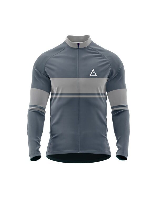 ashen charm winter thermal cycling jersey full sleeve