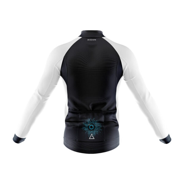 Full Sleeve RaceFit Cycling Jersey - Cyber Blue