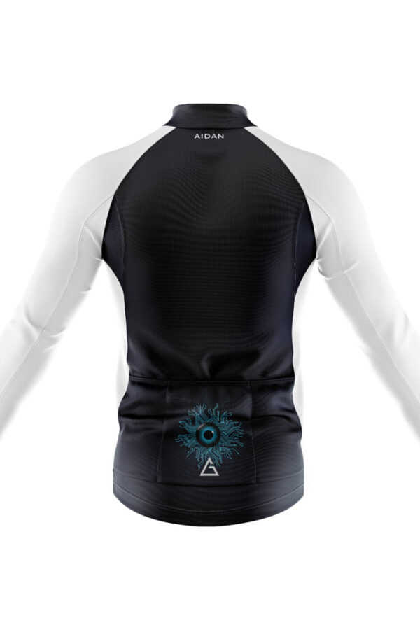 Full Sleeve RaceFit Cycling Jersey - Cyber Blue