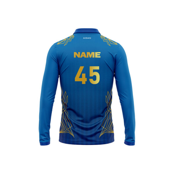 Mumbai Indians Cricket Jersey Design - Customizable