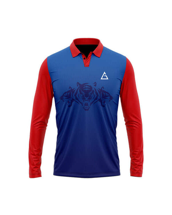 delhi cricket jersey model design