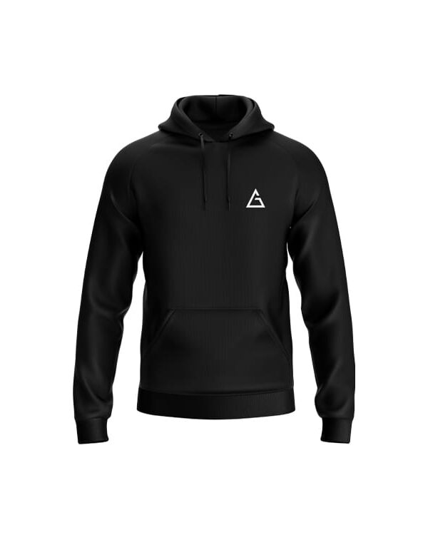 black hoodie