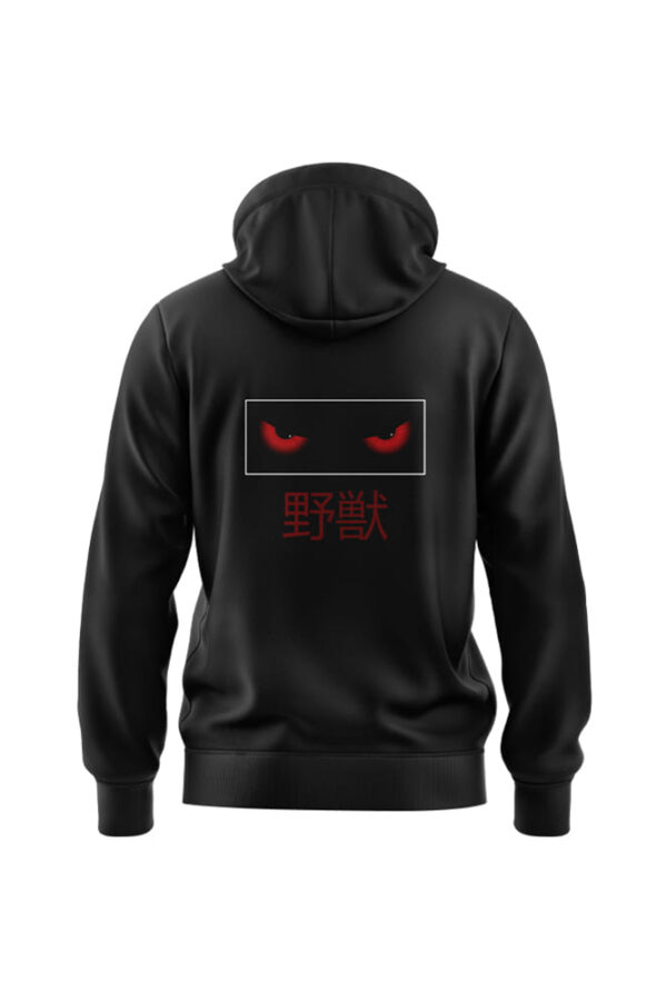 black hoodie