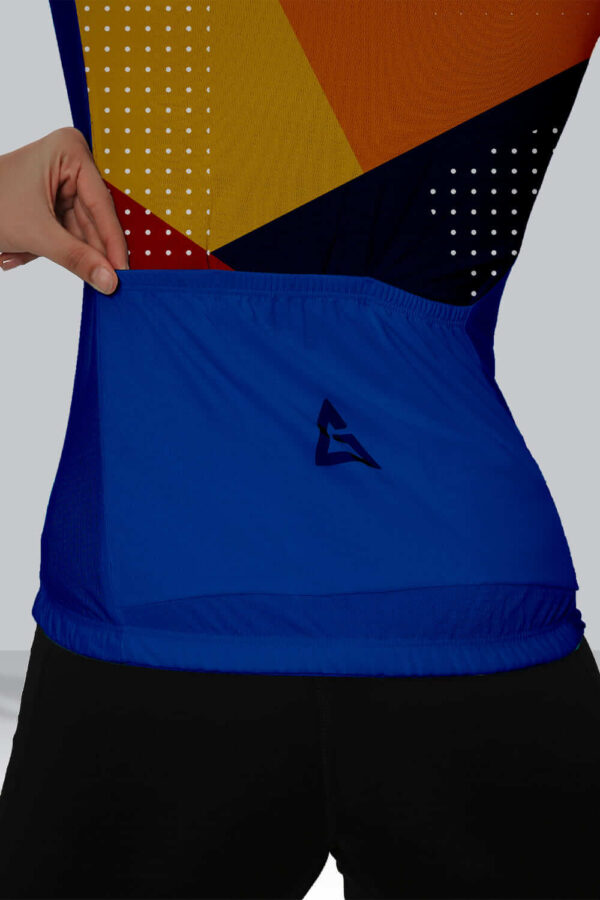 Branded Cycling Jersey Race Fit -  Mottled Mosaic - Image 2
