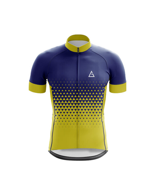 cycling wear normal fit yellow horizon india front view
