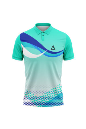 Cricket team t shirt Lime Zest custom teamwear design