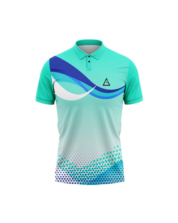 Cricket team t shirt Lime Zest custom teamwear design