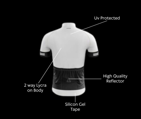 normal fit cycling jersey