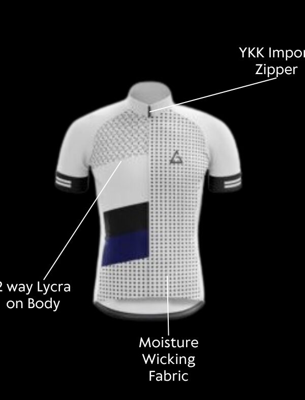 normal fit cycling jersey